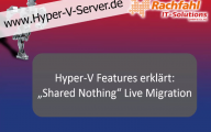 Videocast: Die Shared Nothing Live Migration